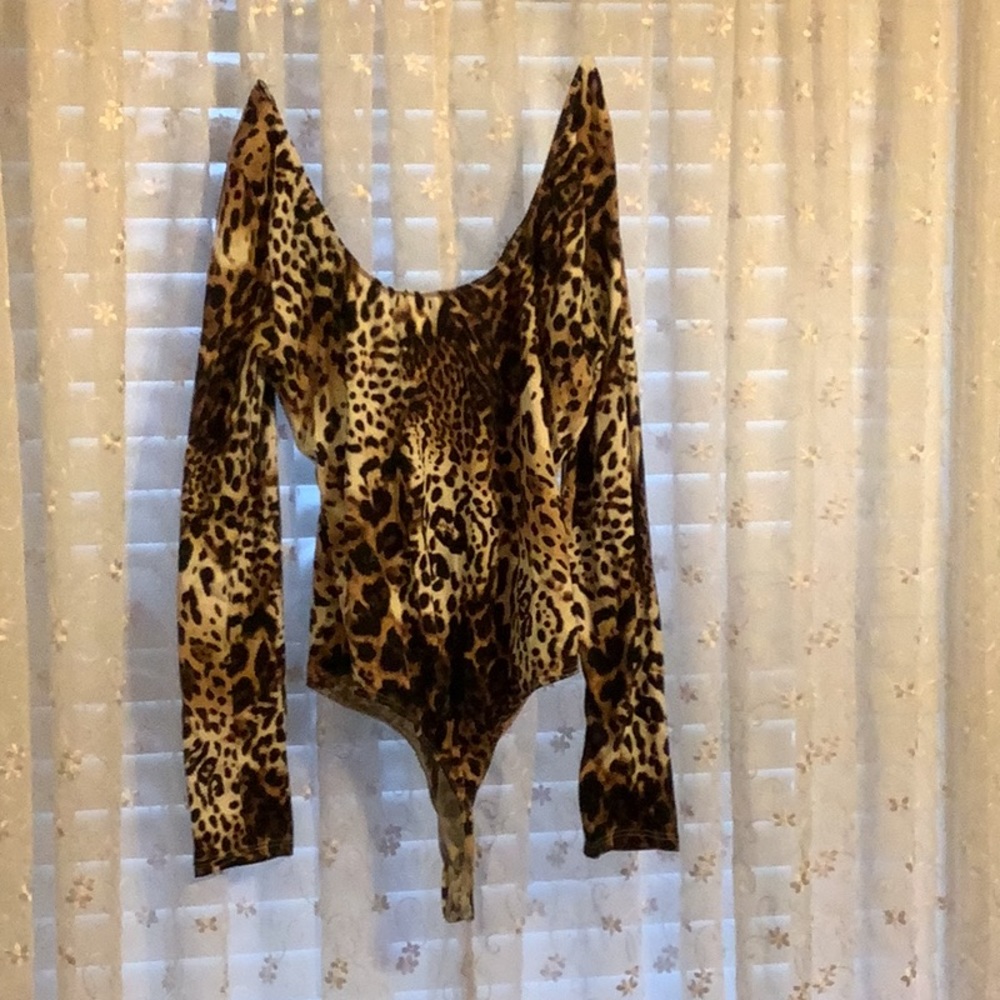 Cheetah body suit